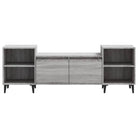 Tv-meubel van bewerkt hout in grijs sonoma met stevig en stijlvol design - Tv-meubels
