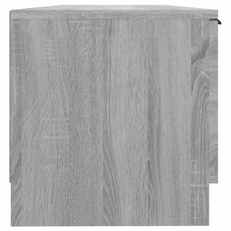 Tv-meubel van bewerkt hout in grijs sonoma met strak design - Tv-meubels