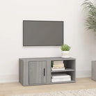 Tv-meubel van bewerkt hout met eigentijds en stevig design - Grijs sonoma / 1 - Tv-meubels