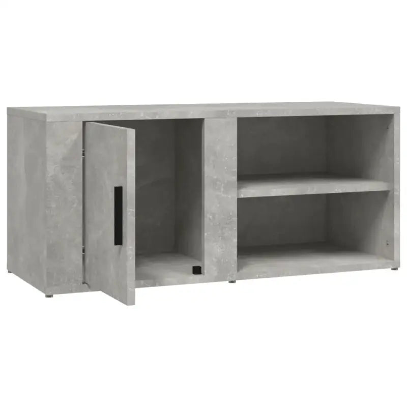 Tv-meubel van bewerkt hout met eigentijds en stevig design - Tv-meubels