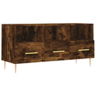 Tv-meubel van bewerkt hout met ijzeren poten en trendy design - Tv-meubels
