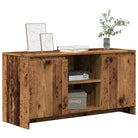Tv-meubel van bewerkt hout met minimalistisch ontwerp en opbergruimte - Oud hout / 1 - Tv-meubels