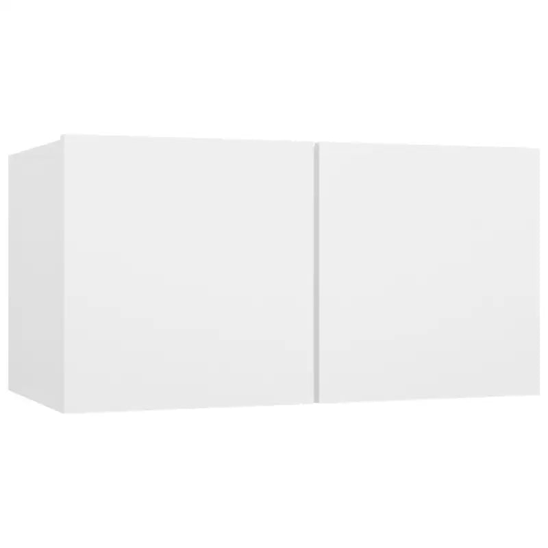 Tv-meubel van bewerkt hout met muurbevestiging en trendy design - Tv-meubels