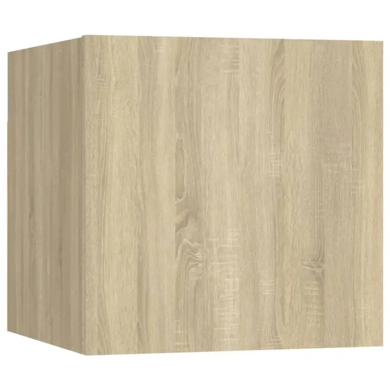 Tv-meubel van bewerkt hout met muurbevestiging voor een trendy uitstraling - Tv-meubels