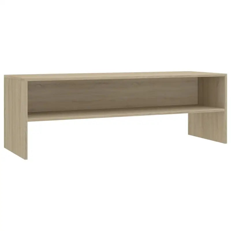 Tv-meubel van bewerkt hout met open vakkeel in vintage stijl - Tv-meubels
