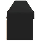 Tv-meubel van bewerkt hout met RGB LED-verlichting en stijlvol design - Tv-meubels