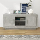 Tv-meubel van bewerkt hout met strak en trendy design - Betongrijs / 1 - Tv-meubels