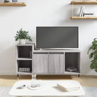 Tv-meubel van bewerkt hout met trendy en praktisch ontwerp - Grijs sonoma / 1 - Tv-meubels