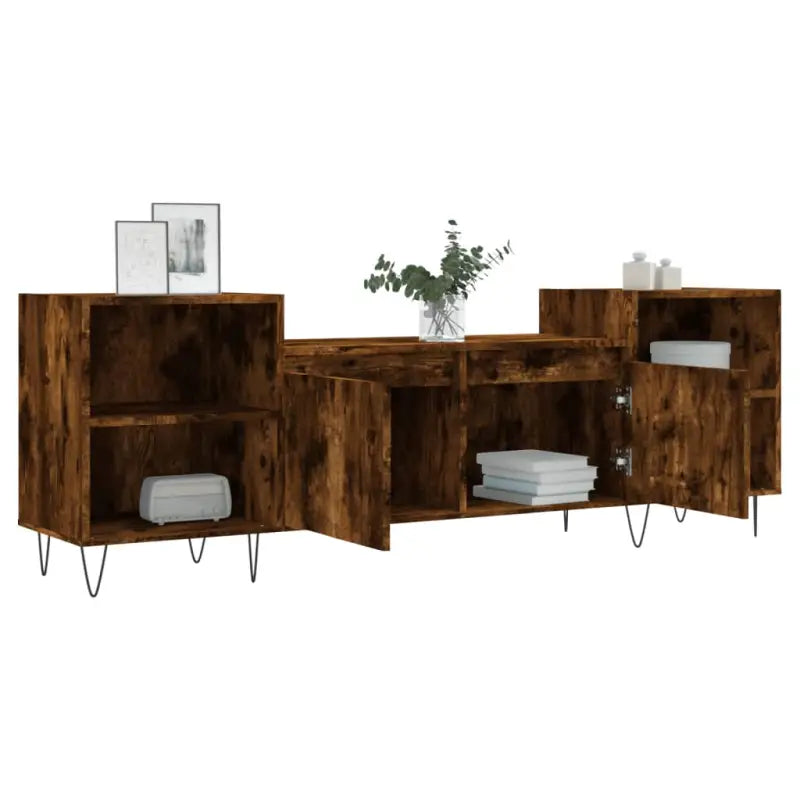 Tv-meubel van bewerkt hout met trendy en praktisch ontwerp - Tv-meubels