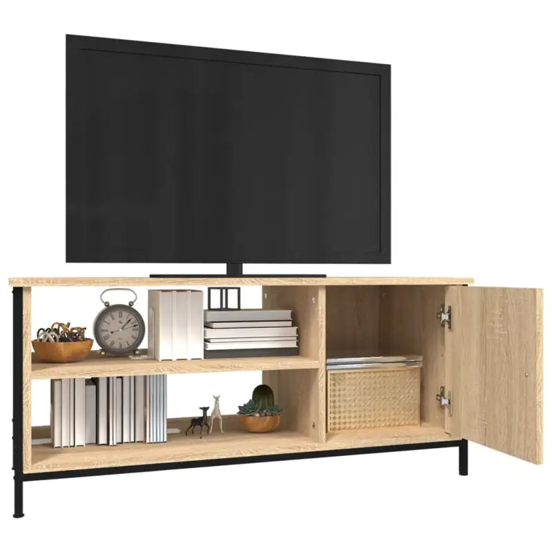 Tv-meubel van bewerkt hout met trendy en praktisch ontwerp - Tv-meubels