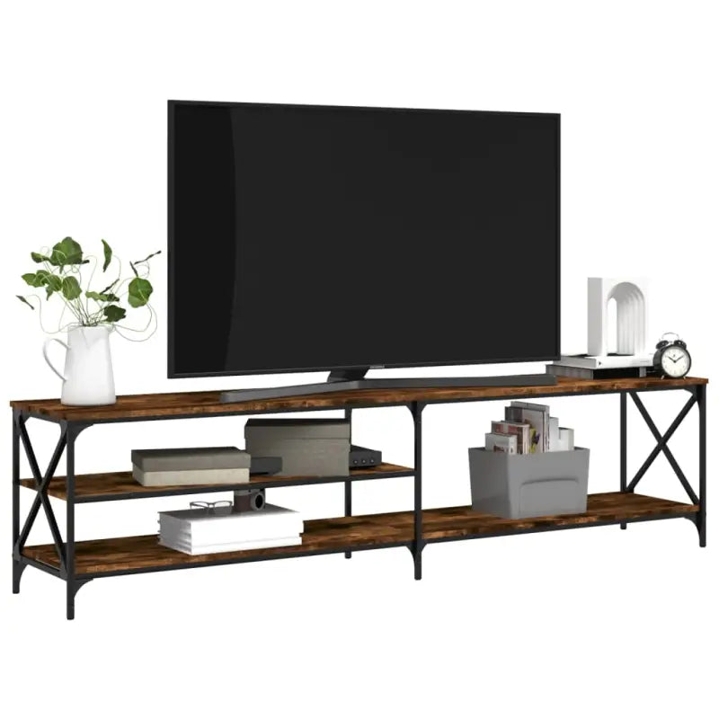 Tv-meubel van bewerkt hout met trendy en praktisch ontwerp - Tv-meubels