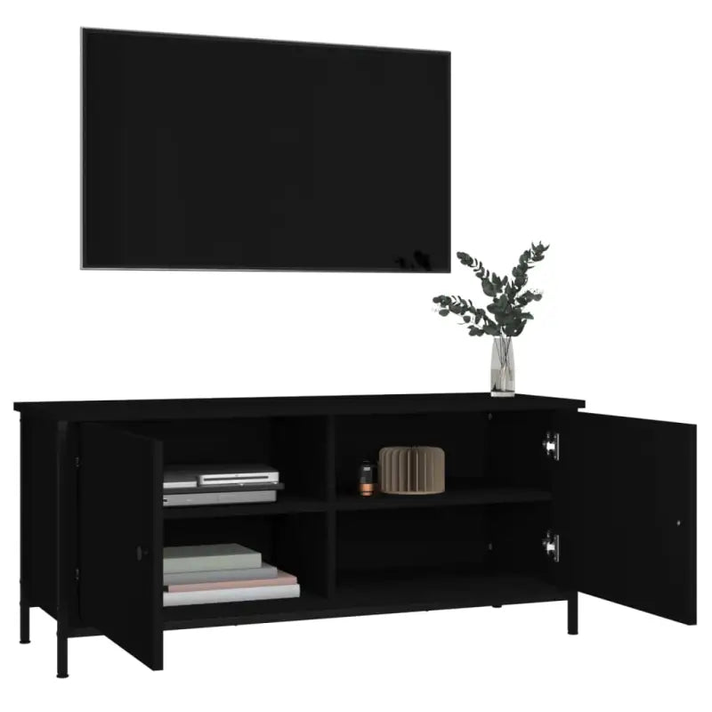 Tv-meubel van bewerkt hout met trendy en praktisch ontwerp - Tv-meubels