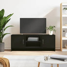 Tv-meubel van bewerkt hout met trendy en praktisch ontwerp - Zwart / 1 - Tv-meubels