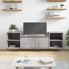 Tv-meubel van bewerkt hout met trendy en praktische uitstraling - Grijs sonoma / 1 - Tv-meubels