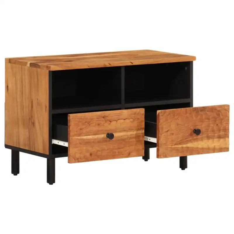 Tv-meubel van massief acaciahout met trendy en praktisch design - Tv-meubels