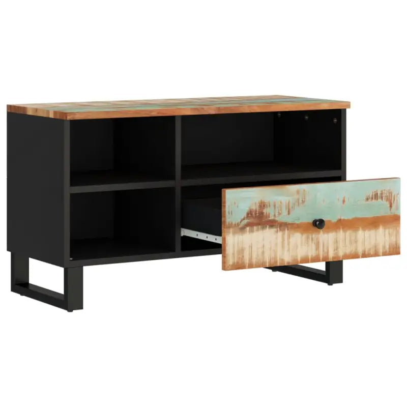 Tv-meubel van massief gerecycled hout met trendy en praktisch ontwerp - Tv-meubels