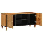 Tv-meubel van massief mangohout met trendy en praktisch design - Tv-meubels