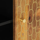 Tv-meubel van massief mangohout met trendy en praktisch design - Tv-meubels