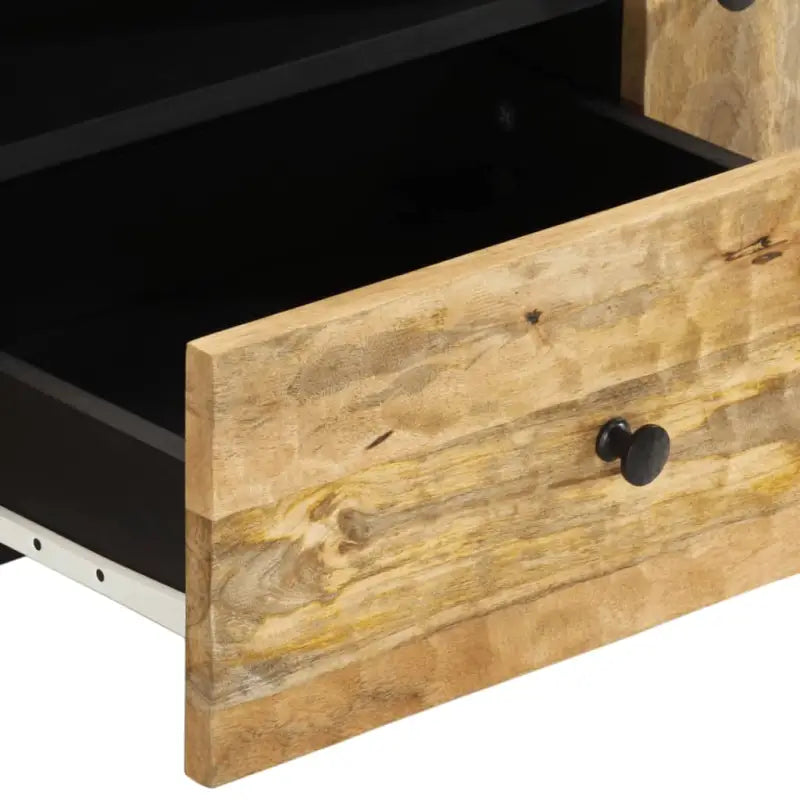 Tv-meubel van massief mangohout met trendy en praktische uitstraling - Tv-meubels