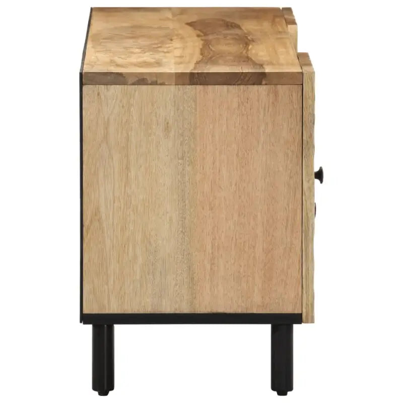 Tv-meubel van massief mangohout met trendy en praktische uitstraling - Tv-meubels