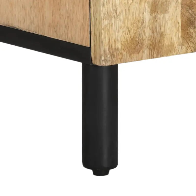 Tv-meubel van massief mangohout met trendy en praktische uitstraling - Tv-meubels