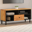 Tv-meubel van massief mangohout met trendy en stevig design - Naturel / 1 / Massief acaciahout - Tv-meubels