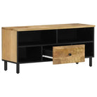 Tv-meubel van massief mangohout met trendy en stevig design - Tv-meubels