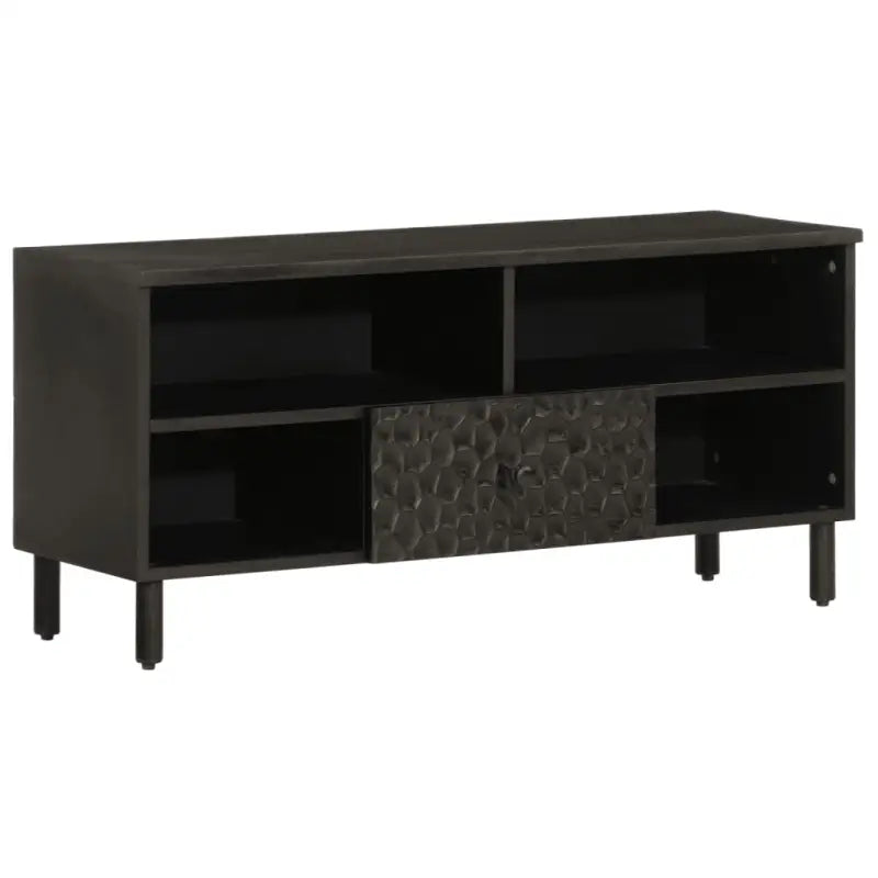 Tv-meubel van massief mangohout met trendy en stevig design - Zwart / 1 / massief mangohout - Tv-meubels