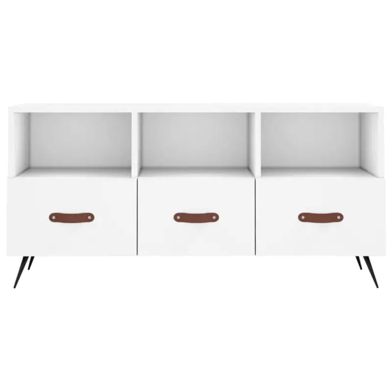 Tv-meubels met bewerkt hout en ijzeren poten voor een trendy uitstraling - Tv-meubels