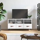 Tv-meubels met bewerkt hout en ijzeren poten voor een trendy uitstraling - Tv-meubels