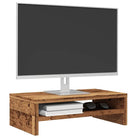 Tv-meubels met bewerkt hout met minimalistisch ontwerp - Oud hout / 1 - Tv-meubels