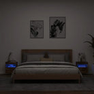 Tv-meubels met duurzame bewerkte hout en rgb led-verlichting - Tv-meubels