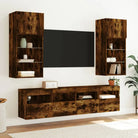 Tv-meubels met duurzame bewerkte hout en rgb led-verlichting - Tv-meubels