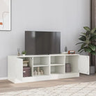Tv-meubels met koudgewalst staal voor een trendy en stabiel interieur - Wit / 2 - Tv-meubels