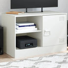Tv-meubels met koudgewalst staal voor een trendy en stabiel interieur - Wit / 1 - Tv-meubels