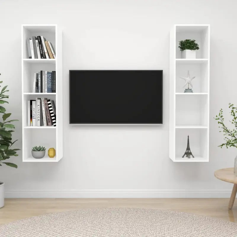 Tv-meubels met opbergruimte die muurhangend of staand geplaatst kunnen worden - Tv-meubels