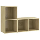 Tv-meubels van bewerkt hout met klassiek en trendy design - Tv-meubels