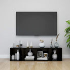 Tv-meubels van bewerkt hout met trendy en praktische design - Zwart / 4 - Tv-meubels