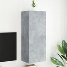 Tv-meubels van bewerkt hout voor een ruime en opgeruimde woonkamer - Betongrijs / 1 / 102 cm - Tv-meubels