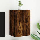 Tv-meubels van bewerkt hout voor een ruime en opgeruimde woonkamer - Gerookt eiken / 1 / 60 cm - Tv-meubels