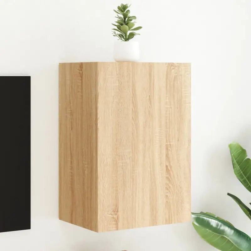 Tv-meubels van bewerkt hout voor een ruime en opgeruimde woonkamer - Sonoma eiken / 1 / 60 cm - Tv-meubels