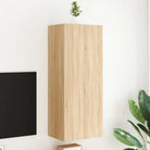 Tv-meubels van bewerkt hout voor een ruime en opgeruimde woonkamer - Sonoma eiken / 1 / 102 cm - Tv-meubels