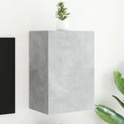 Tv-meubels van bewerkt hout voor een ruime en opgeruimde woonkamer - Betongrijs / 1 / 60 cm - Tv-meubels