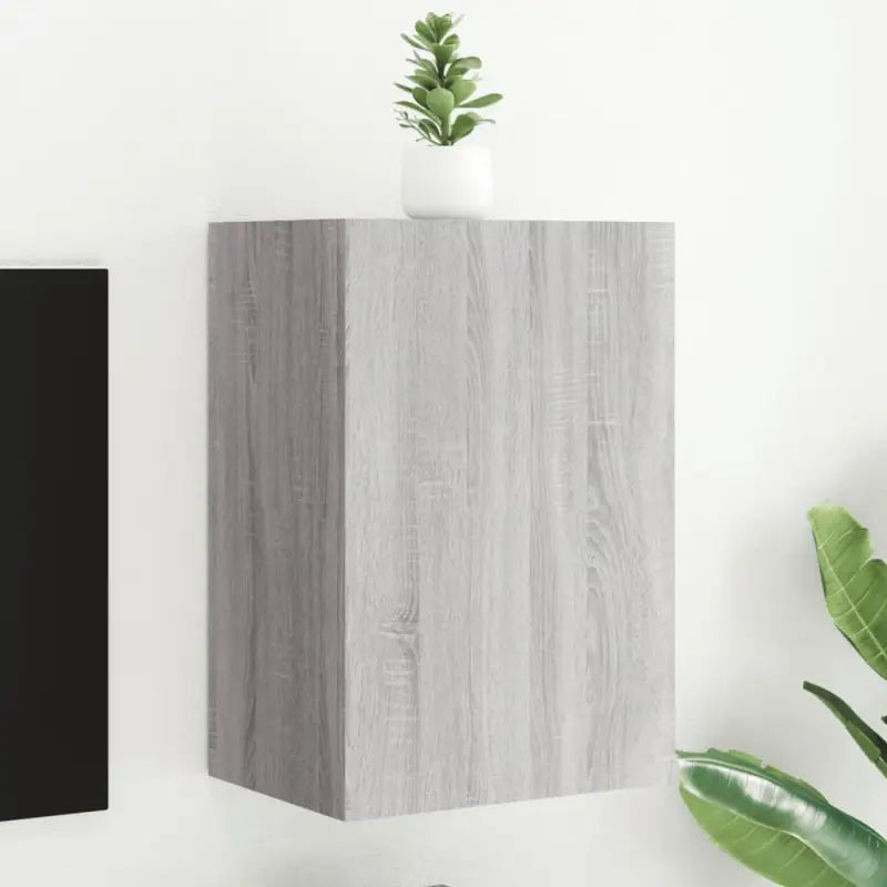 Tv-meubels van bewerkt hout voor een ruime en opgeruimde woonkamer - Grijs sonoma / 1 / 60 cm - Tv-meubels