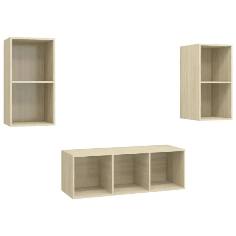 Tv-Meubelset Met Opbergruimte en Wandmontage - Tv-meubels