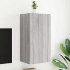 Tv-wandmeubelen met rgb led-verlichting voor een stijlvolle woonkamer - Grijs sonoma / 40.5 x 35 x 80 cm / 1