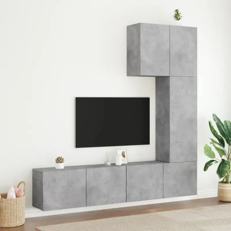 Tv-wandmeubels van bewerkt hout voor een stijlvolle en opgeruimde woonkamer - Tv-meubels