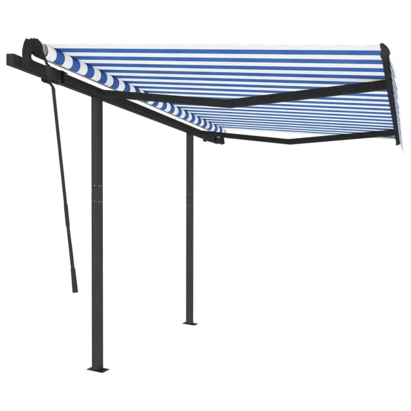 Uitbreidbare terrasluifel met gepoedercoat aluminium voor bescherming en koelte - Zonwering