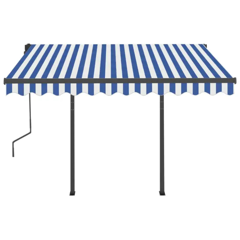 Uitbreidbare terrasluifel met gepoedercoat aluminium voor bescherming en koelte - Zonwering