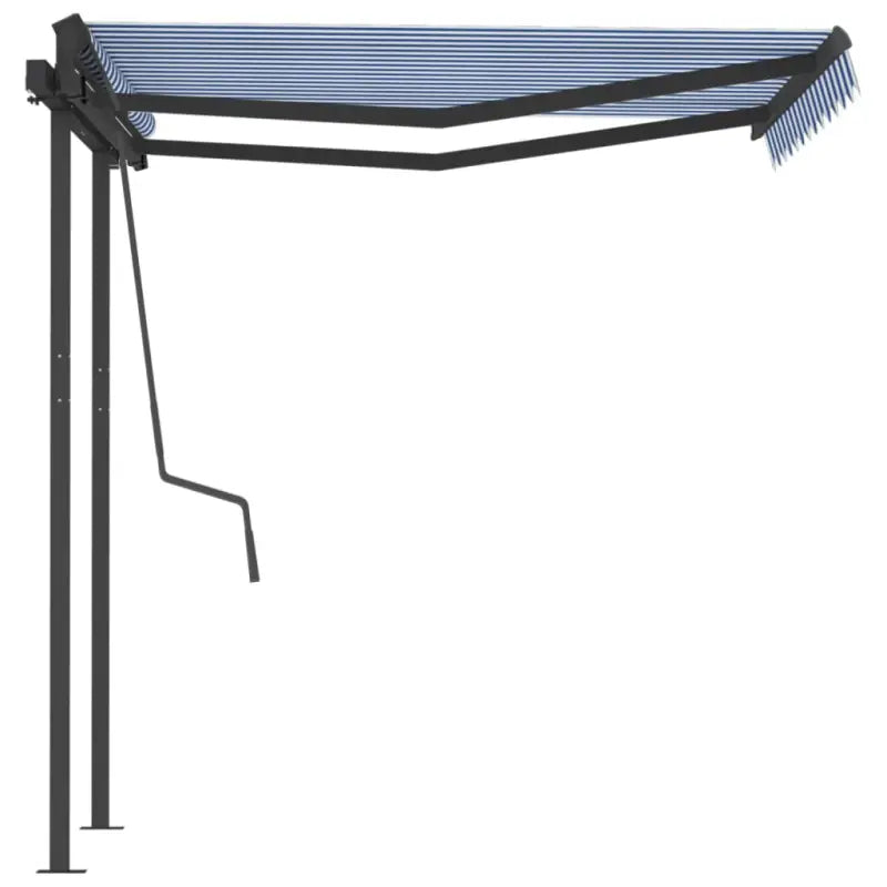 Uitbreidbare terrasluifel met gepoedercoat aluminium voor bescherming en koelte - Zonwering